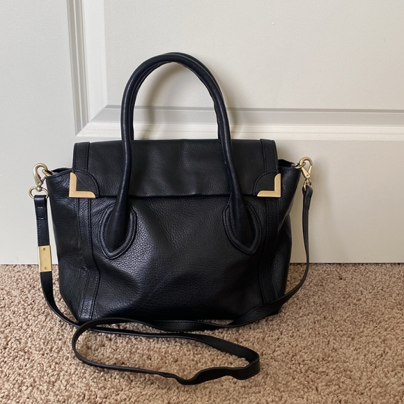 Foley + Corinna Frances Satchel Black Leather - Picture 9 of 15